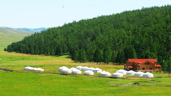 30 Vierkante Metersluxe Traditionele Mongoolse Yurt met Hoge Frequentielassen