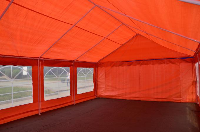 De oranje Grote Tenten van de Capaciteits Openluchtpartij, Gemakkelijke de Partijtent van de Installatietuin 