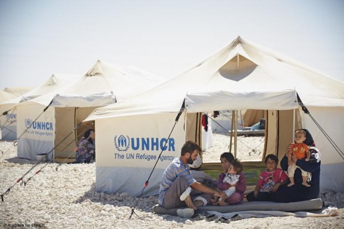 12M2 blauwe de Vluchtelingstent van de V.N. van de Hulp bij rampentent
