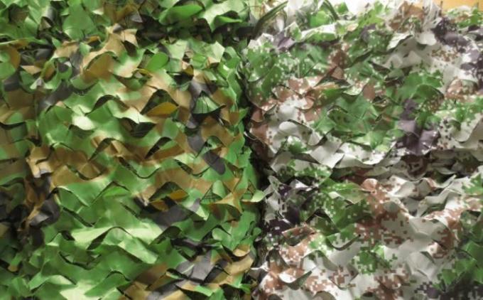 Het nylon Naar maat gemaakt Opleveren van Camo van de Camouflage Netto Lichtgewicht Militaire Stijl